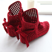 Korean Mesh Increased High Sandals Shoes - Thumbnail 1