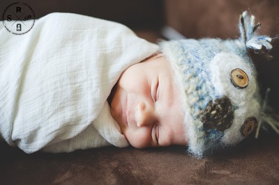 Newborn Fuzzy Hootie Hat