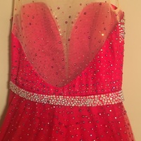 Real Made A-Line Beading Charming prom dress, sexy prom dress,Charming prom dress, long prom dress,prom dresses, elegant prom dress, prom dress Z45 - Thumbnail 3