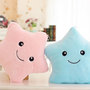 Plush Colorful LED Light Star Shape Throw Pillow-2