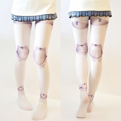 Harajuku puppet ball-joint doll tattoo tights pantyhose - Thumbnail 5
