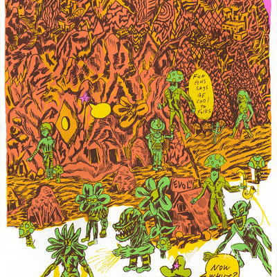 Mutant mountain high (w/ small printing issues)