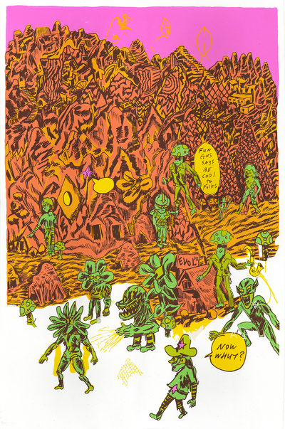 MUTANT MOUNTAIN HIGH (w/ small printing issues)