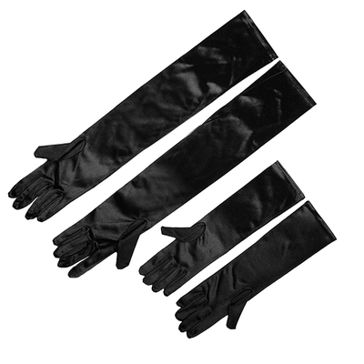 Audrey Hepburn-the Premium Breakfast at Tiffany’s Long Black Satin Gloves (Girls/Adults/Kids)