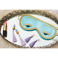 Luxurious 100% SILK Sleep Mask from Audrey Hepburn Breakfast at Tiffany's - Thumbnail 4