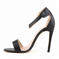 Simple Fashion Sexy Peep-Toe Matte Sandals - Thumbnail 3