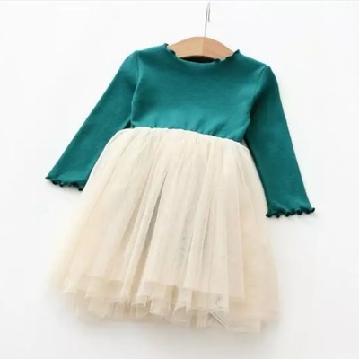 Everywhere princess dress in teal
