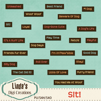 Sit! (Digi Scrap Kit) - Thumbnail 2