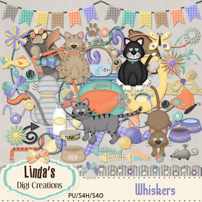 Whiskers (Digi Scrap Kit)