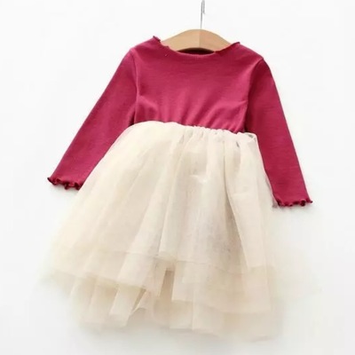 Everywhere princess dress in dark pink 
