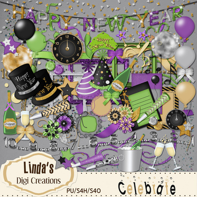 Celebrate (digi scrap kit) 