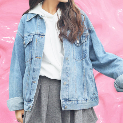 VINTAGE BOYFRIEND DENIM JACKET