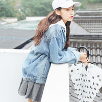 VINTAGE BOYFRIEND DENIM JACKET - Thumbnail 2