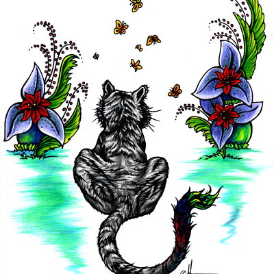 Original: tiger paint