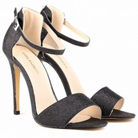 Sexy Shining Peep-Toe High Heels Women's Sandals Shoes - Thumbnail 3