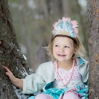 Boho Feather Tiara - Thumbnail 1