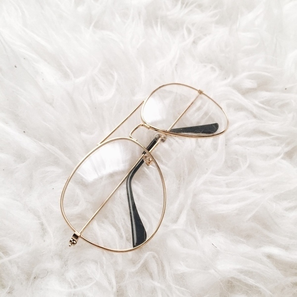 Vintage Remy Gold Glasses