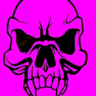 Respect all fear none skull outdoor vinyl decal handmade - Thumbnail 5