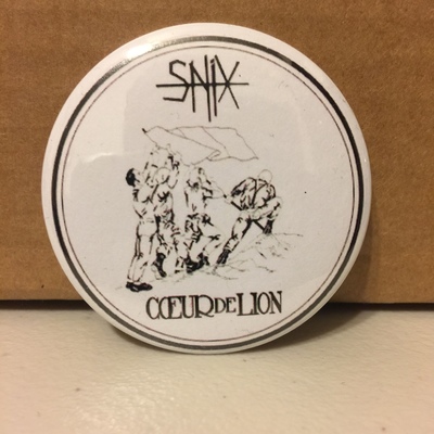 Snix- coeur de lion button