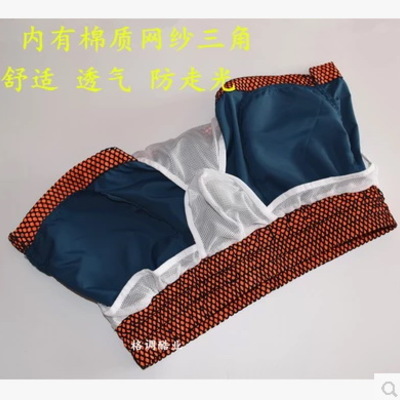 Green men's fashion low rise sports gym running athletics quick dry causal shorts #1024