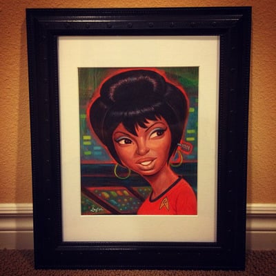 Uhura - original art (unframed)