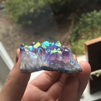 Angel Aura Amethyst Cluster  - Thumbnail 2