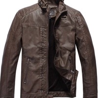 Leather Jacket For Mens New Fashion - Thumbnail 3
