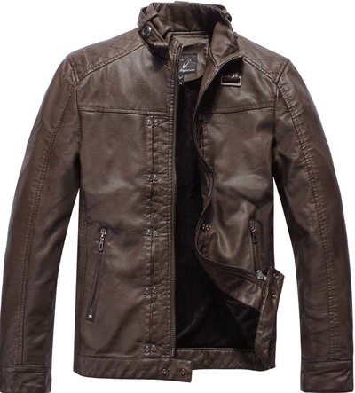 Brown Fashion Leather jacket for Mens, Brown Leather jacket