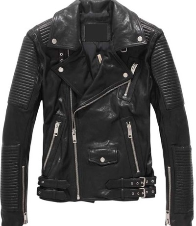 New Ribbed Leather jacket for mens new fashion
