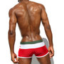 Men' fashion sexy drawstring low rise swimwear swimming boxer shorts-1