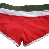 Men' fashion sexy drawstring low rise swimwear swimming boxer shorts - Thumbnail 3