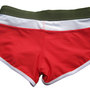 Men' fashion sexy drawstring low rise swimwear swimming boxer shorts-3