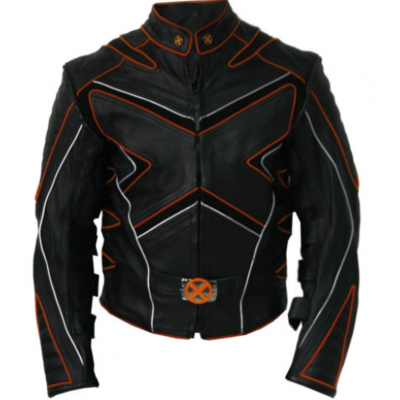 X-men 3 the last stand wolverine motorcycle replica leather jacket
