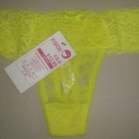 2pack Sexy women's underwear lingerie lace thong t-string panties - Thumbnail 2