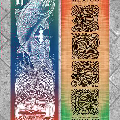 2017 riviera maya flamewood & magnaball x negative match numbered set