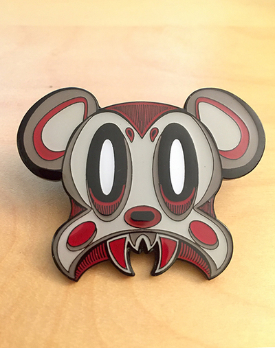 Lavabear "Lavahead" Pin (APs)