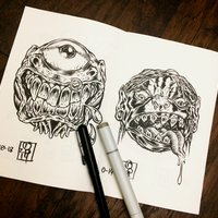 INKtober 2014 - 31 Mad Faces of.. - Thumbnail 3