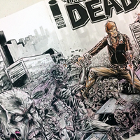Walking Dead issue #109 Original Art - Sketchcover Variant - Thumbnail 3