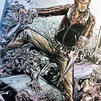 Walking Dead issue #109 Original Art - Sketchcover Variant - Thumbnail 4