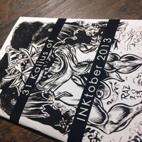 INKtober 2013 31 Days of Kaijus - Thumbnail 1