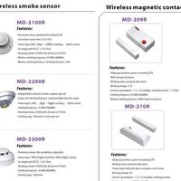 Wireless water leakage detector home security system - Thumbnail 1