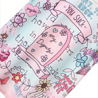 Harajuku wind fashion graffiti T-shirt - Thumbnail 3