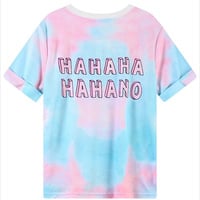 Harajuku wind fashion graffiti T-shirt - Thumbnail 1