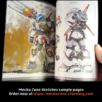 Mecha Zone Sketches Vol 1 - Thumbnail 3