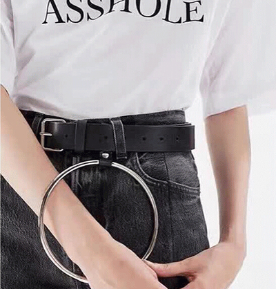 Free Shipping-CYBERPUNK RING BELT  