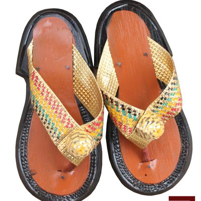  men’s handmade ghanaian traditional slippers men's shoes sandals slippers 