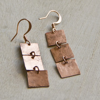 Squares Copper Necklace - Thumbnail 4