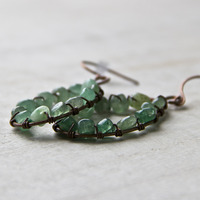 Geode Gemstone Earrings - Thumbnail 3
