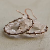 Geode Gemstone Earrings - Thumbnail 2