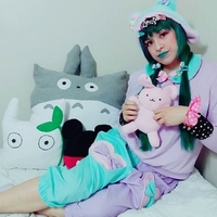 Two Tone Harem Pants  - Thumbnail 1